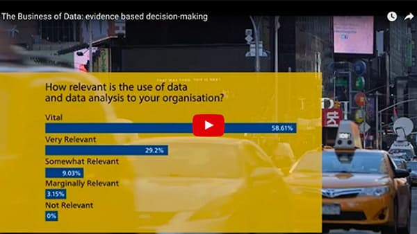 数据业务:基于证据的决策制定