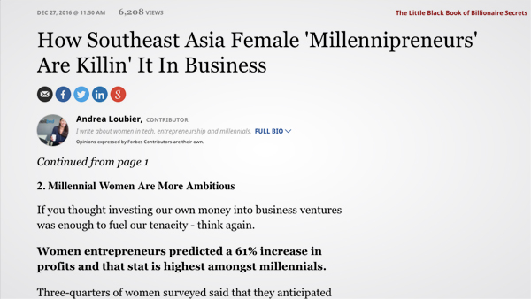 东南亚女性是如何驰骋商场的